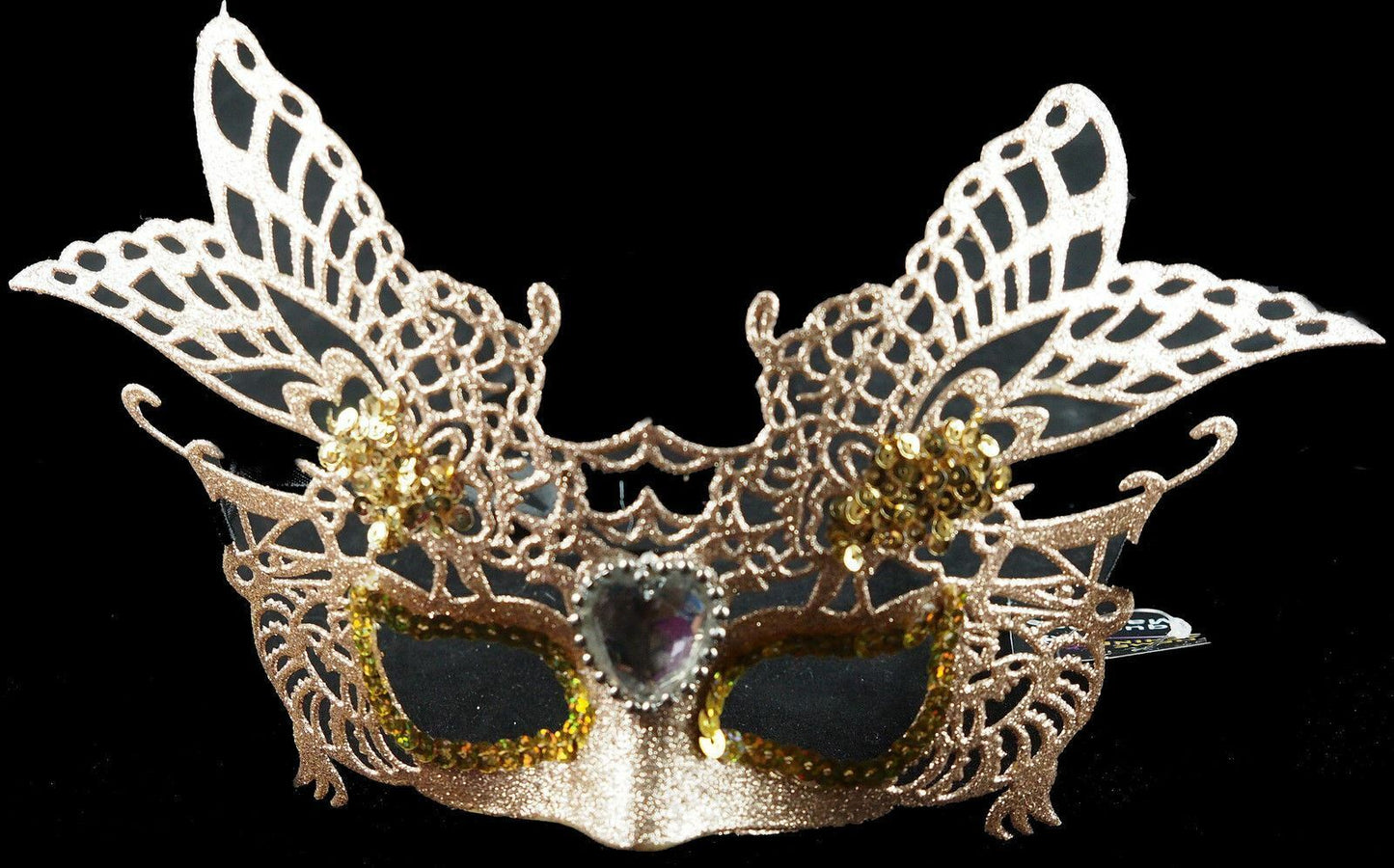 Sparkling Gem Masquerade Mask for Festive Celebrations